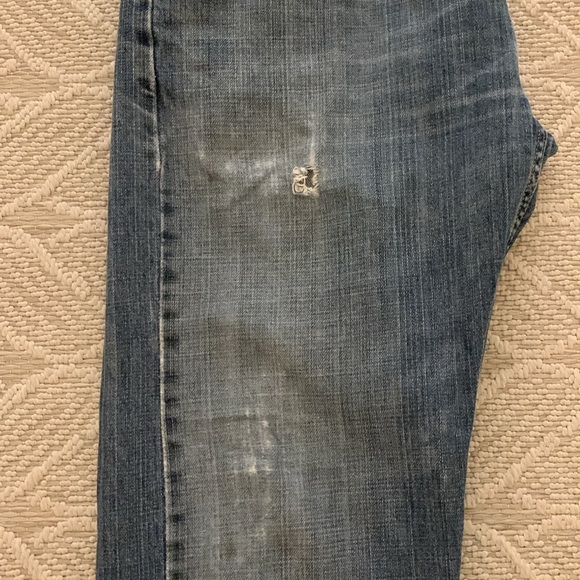Levi’s 505 Denim Jeans 34 X 30, Red Tag, Button & Zip, See Pics & Description - Picture 14 of 17